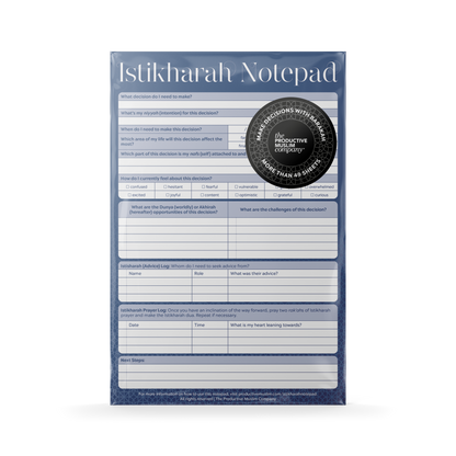 Istikharah Notepad